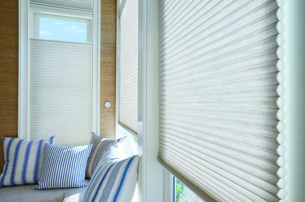 Hunter Douglas Duette® Honeycomb Shades — Anchorage, Alaska (AK) energy efficient window treatments for summer